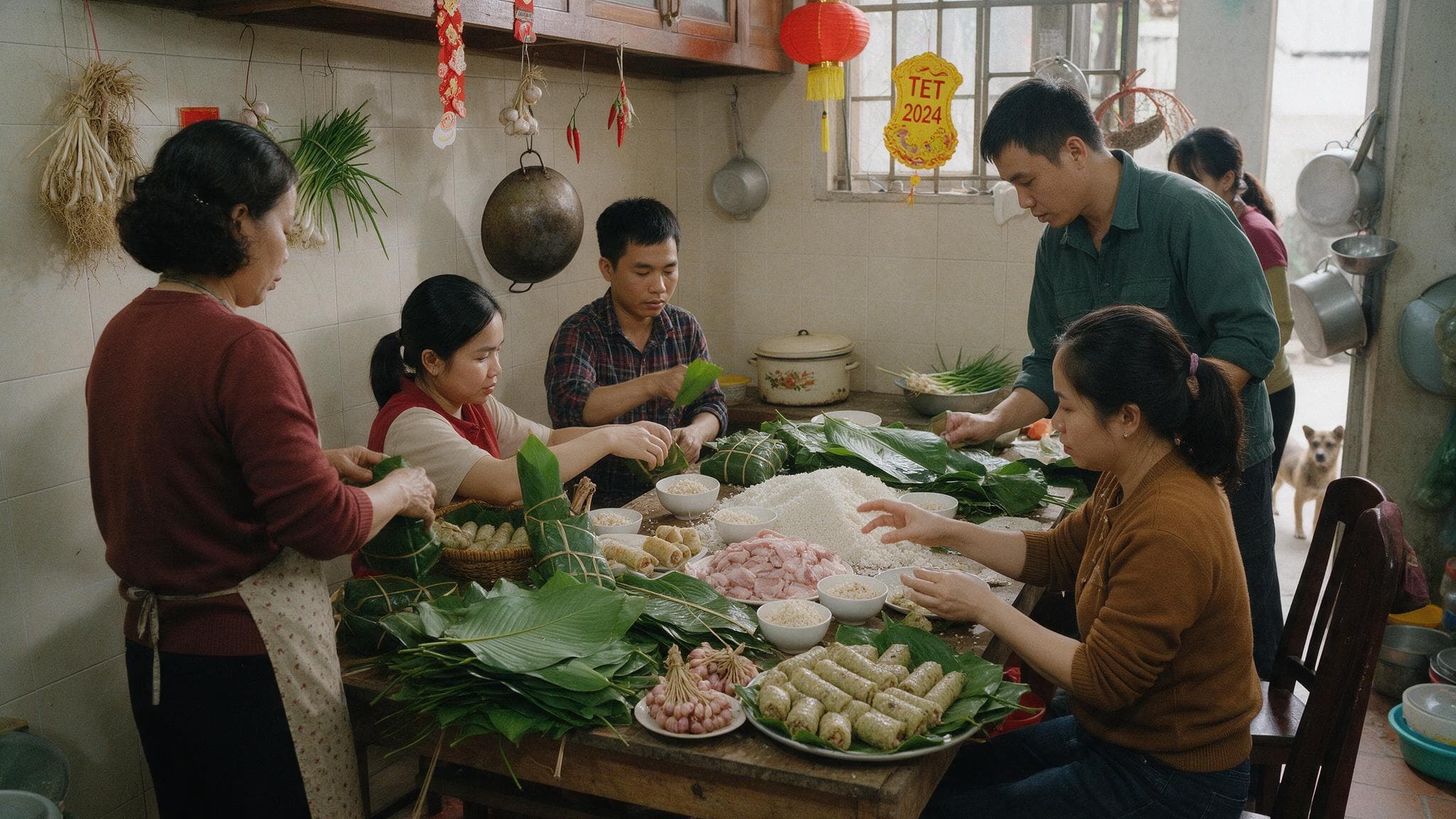 Cooking: Mâm cơm Tết gọn nhẹ